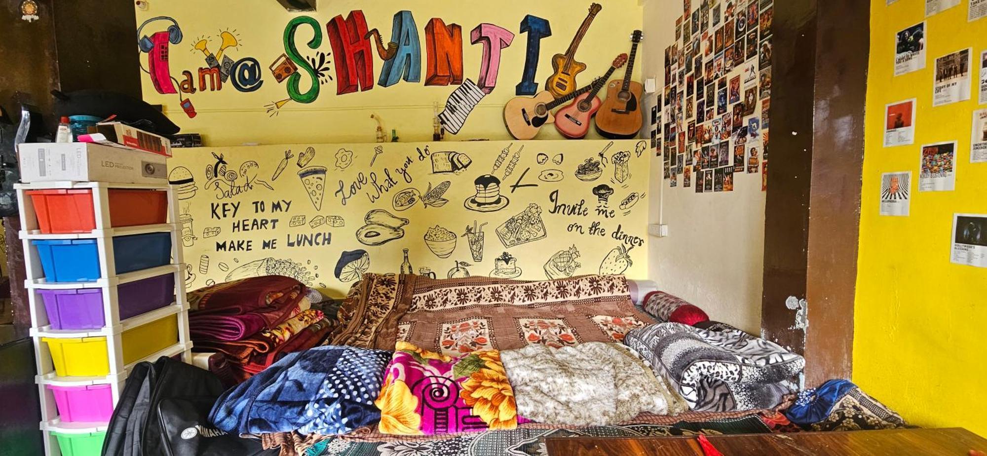 Shanti Cafe & Hostels Kasol Zewnętrze zdjęcie