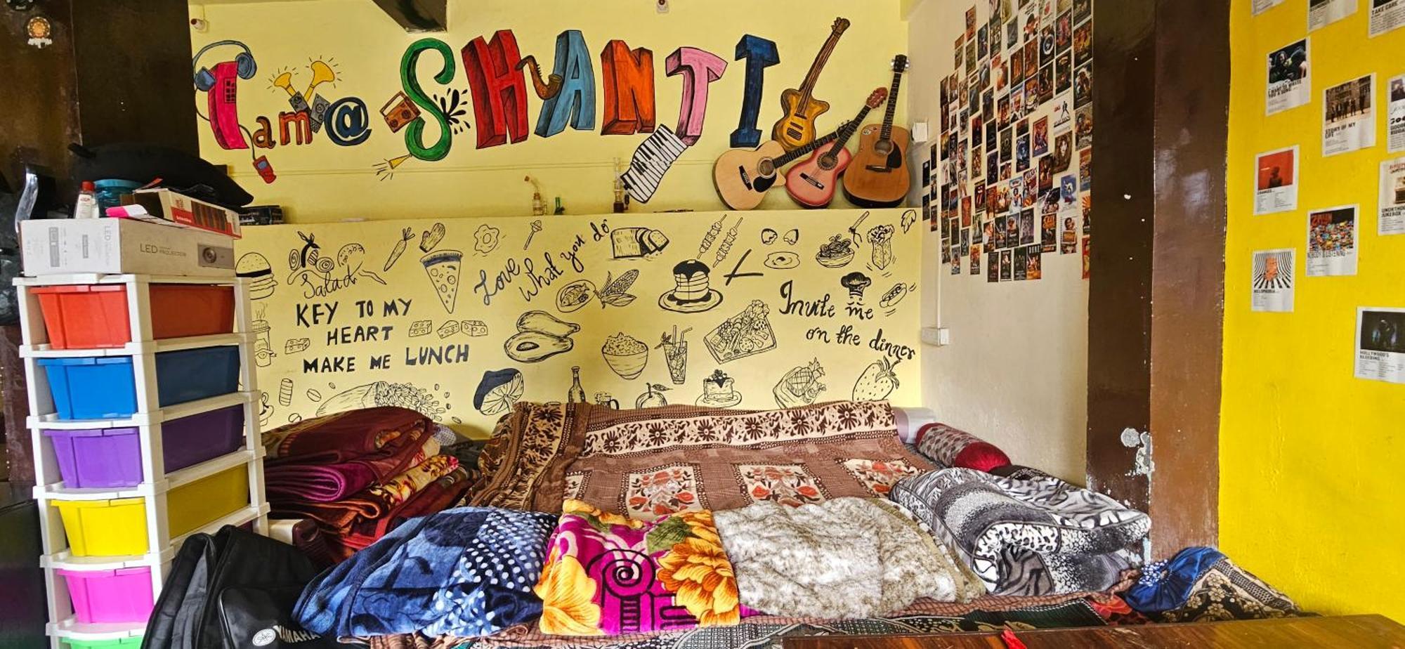 Shanti Cafe & Hostels Kasol Zewnętrze zdjęcie
